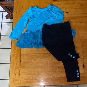 💜3 for $45 Blue sparkly outfit